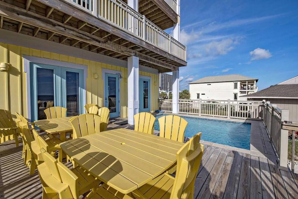 Beachfront~8Bedrooms~Lemonshello กัลฟ์ชอร์ส ภายนอก รูปภาพ